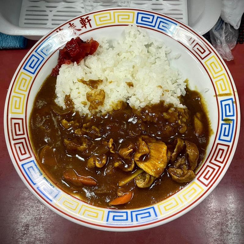 カレー 半ラーメン(菜来軒 )