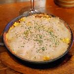 ポルチーニクリームのオムレツ