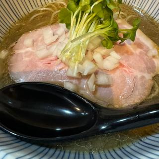 冷荒炊き煮干し蕎麦しょうゆ(夜空と大地sake＆noodle)