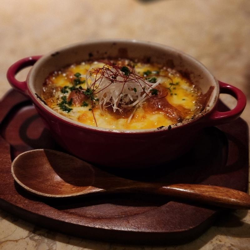 インド人もびっくりスパイシーキーマカレーグラタン(メランジュ)