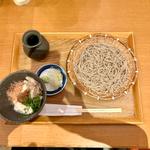 豆富と梅のつけ汁そば(そばと天ぷら 石楽 MARK IS みなとみらい店)