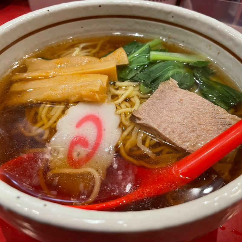 昔ながらの醤油らあーめん(加納食堂)