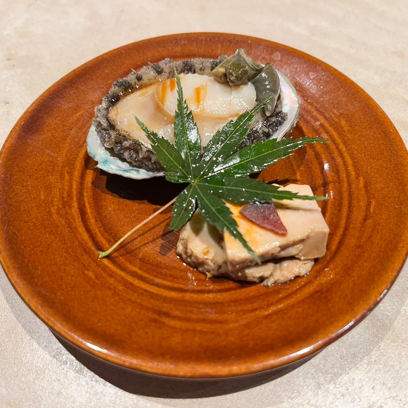 こぶしとあん肝(鮨にっこ)