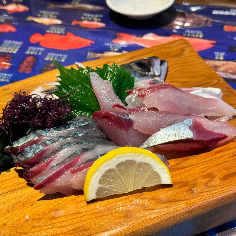 首折サバの刺身(屋久島で民宿やってました)