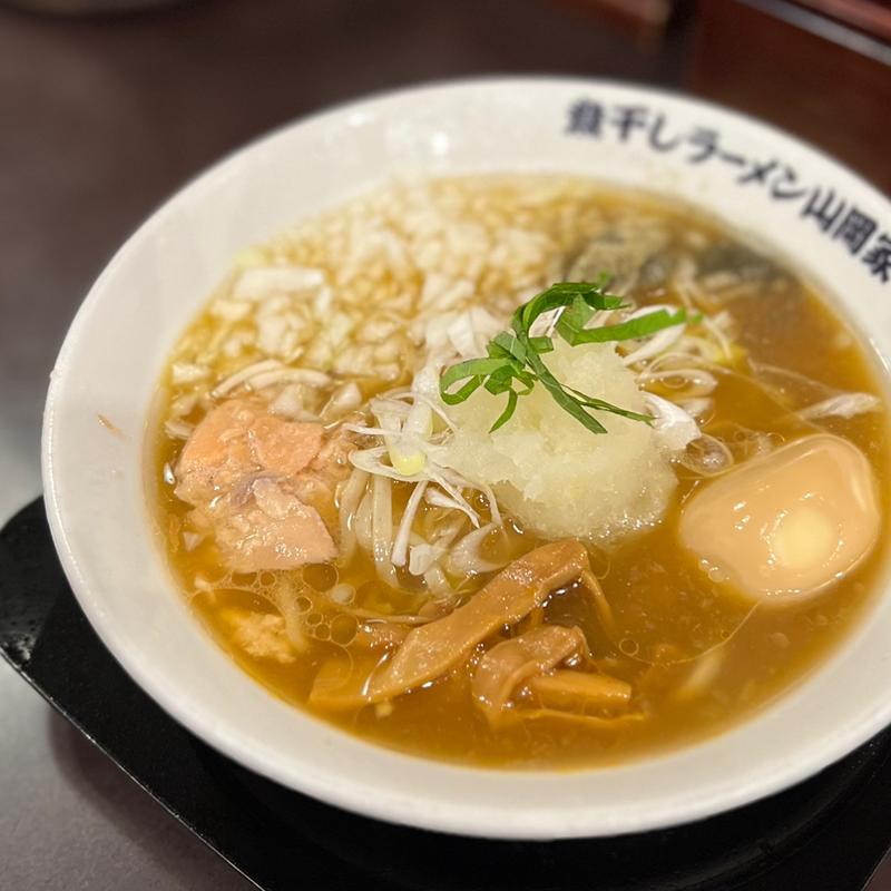 冷やしみぞれラーメン(煮干しラーメン山岡家 狸小路4丁目店)