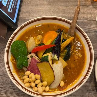 1日分の野菜20品目(Rojiura Curry SAMURAI． 神楽坂店 （Rojiura Curry SAMURAI.）)