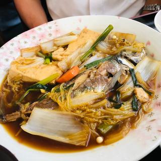 魚の醬油煮付け定食