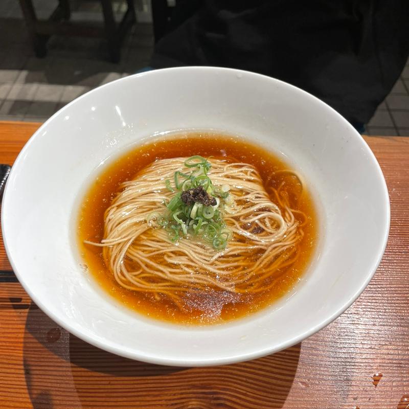 トリュフかけそば(志奈そば田なかいすみ店)