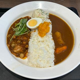 ポテタマあいがけカレー(マイカリー食堂　上野店)