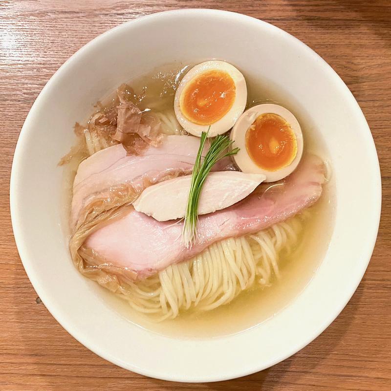 冷やしらーめん(塩)(らぁ麺 あおば)