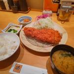 熟成ロースカツ定食