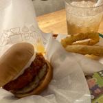 白いモスバーガー〜クアトロチーズソース〜 セット(モスバーガー京王リトナード永山店)