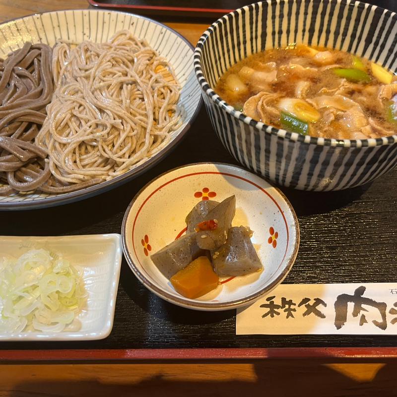 肉汁そば(秩父肉汁そば 山寿)
