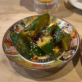 ピリ辛きゅうり(大人の居酒屋 たてがみ 栄本店)