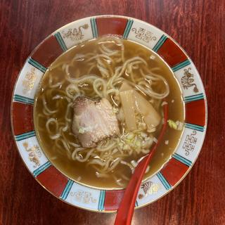ラーメン+半チャーハン(味楽亭)