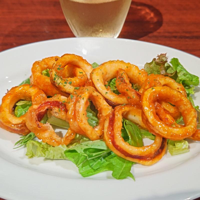 スパイシーカラマリ(大衆肉バル Kamiichi 上大岡)