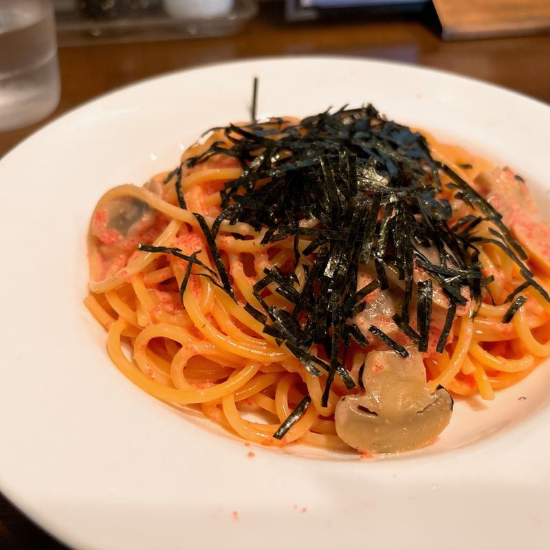 明太子クリームスパゲッティ(きっちん 愚留米 （グルメ）)