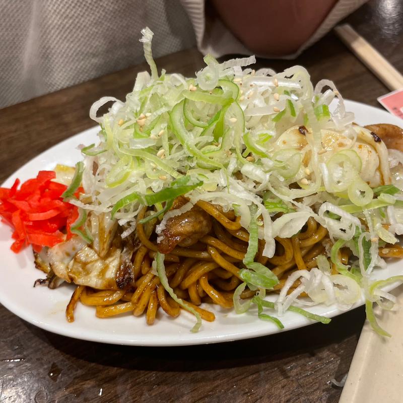 豚焼きそば(焼きとん 大黒 金山北店)