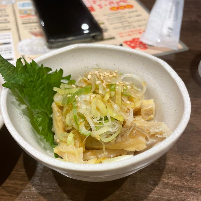 ハチノスポン酢(焼きとん 大黒 金山北店)