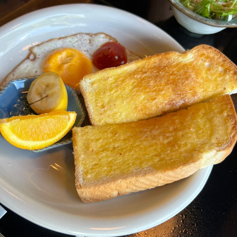 バタートーストモーニング(珈琲庵珈集 三木本店)