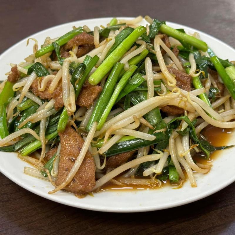 レバニラ炒め(中華 喜龍園)