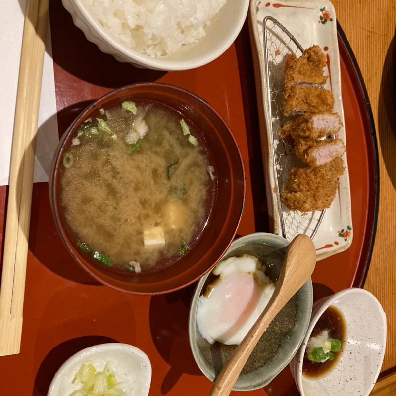 おろしかつ定食(とんかつ きりしま)