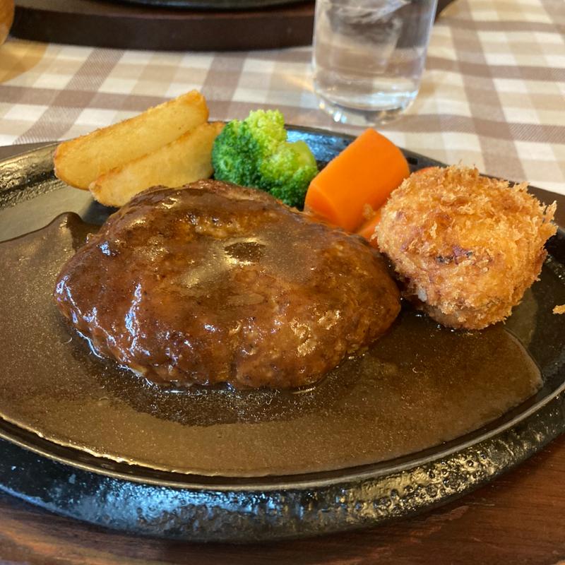 ハンバーグステーキ(洋食星野)