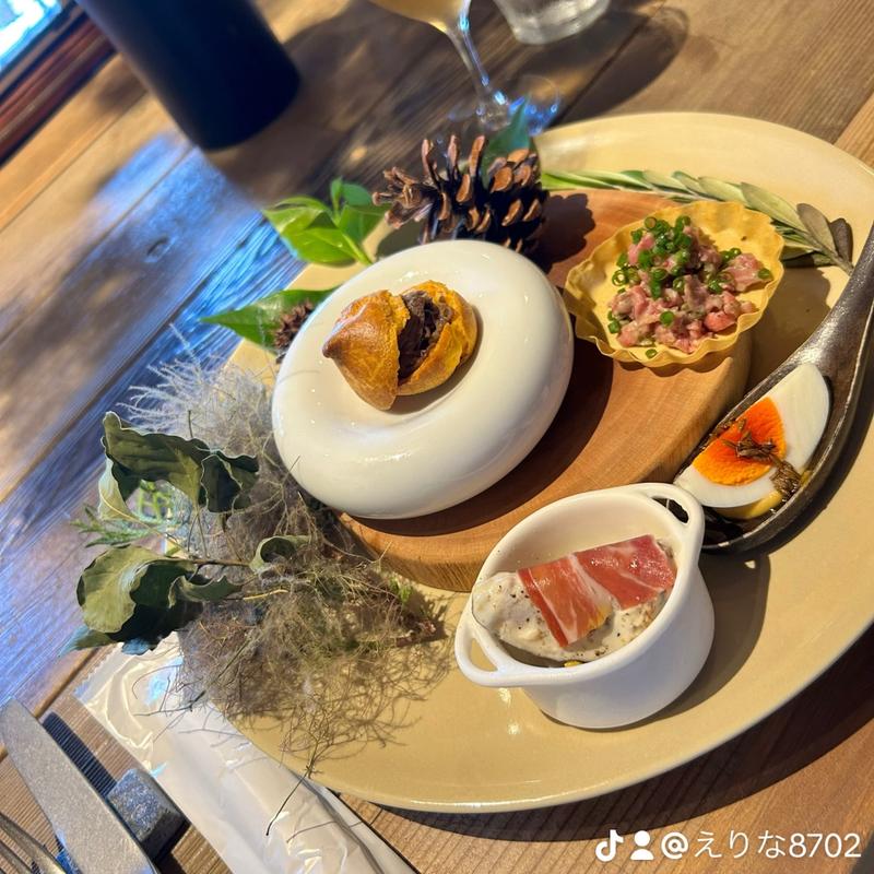 鹿肉と鮎のコース(uetro(ウエトロ))