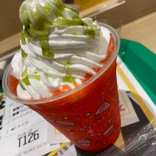 すいかフラッペ(マクドナルド 薬院店)