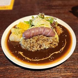 自家製ソーセージカレー(唯我独尊 岸和田店)