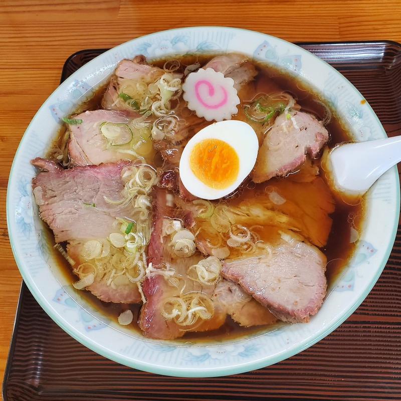 チャーシュー麺 大盛(白河手打ちらーめん うさぎ)