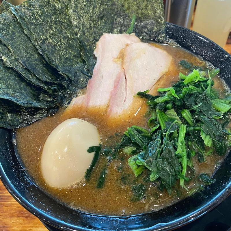 鬼道家ラーメン 煮干味変更(家系ラーメン王道家直系 鬼道家)