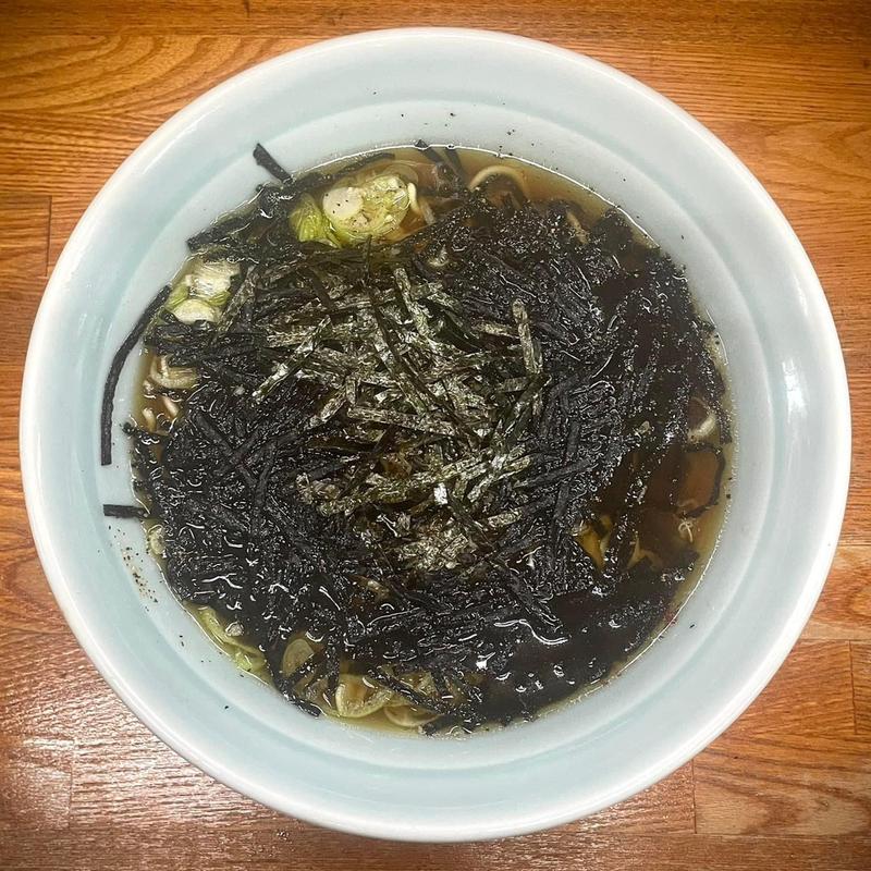 ブラックラーメン(まりも食堂)