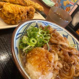 鬼おろし肉ぶっかけ(丸亀製麺中山寺)