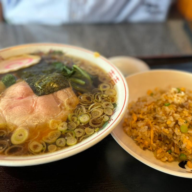 半チャーハンラーメン(四川名菜　天心 )