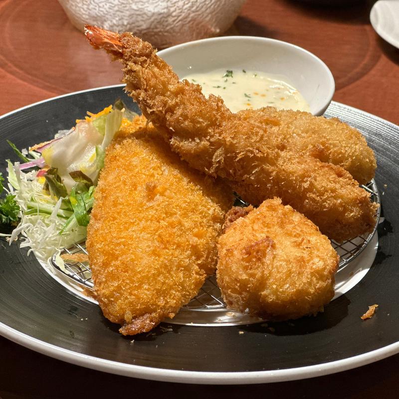 シーフードミックスフライ(シーフードレストランメヒコ 郡山フラミンゴ館)