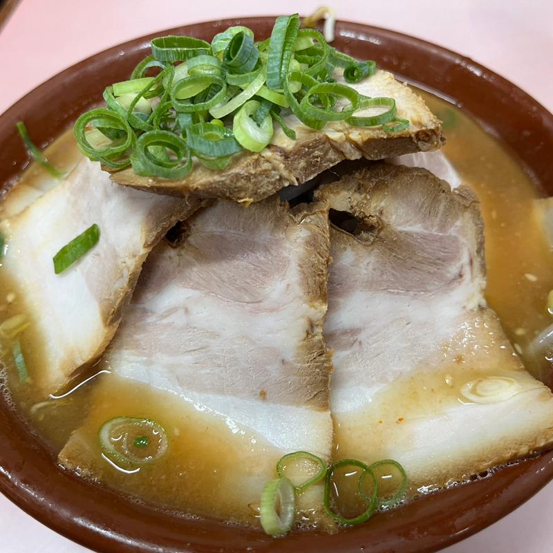 味噌チャーシューメン(一楽ラーメン 名島本店)