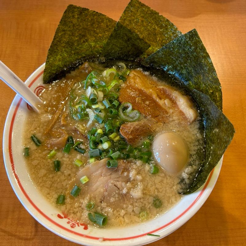 とんとらこってり正油らーめん(東京とんこつ とんとら 川越店)