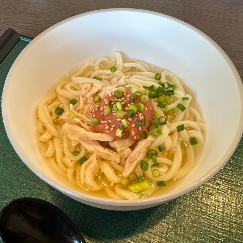 冷やしタラコうどん◥█̆̈◤࿉∥(きはちらくはち 本店 )