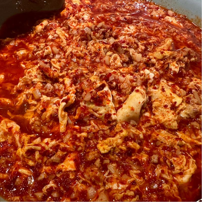 タンタンメン めちゃ辛(元祖ニュータンタンメン本舗 追分店)