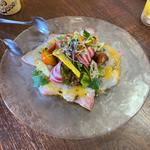青森県産ヒラマサのカルパッチョ(Bistrot Orange)