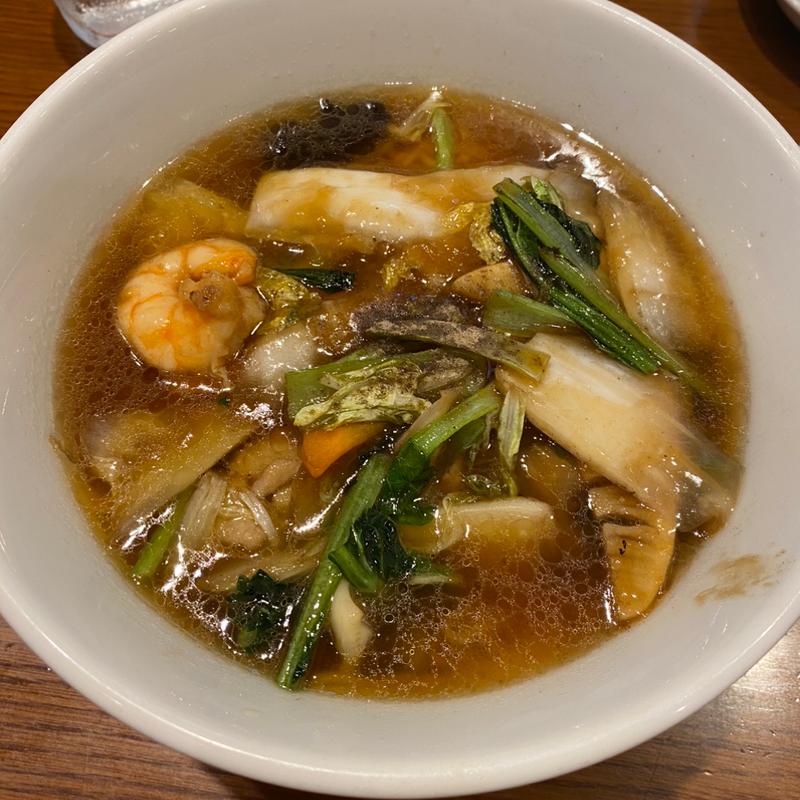五目あんかけラーメン(中国料理 千琇)