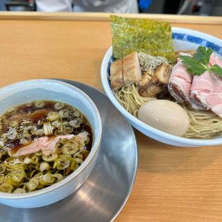 特製熟成醤油の鶏出汁つけ麺(麺ノ小池)