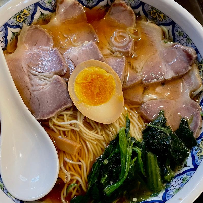 正油チャーシューラーメン(中国ラーメン 揚州商人 第二産業南中野店)