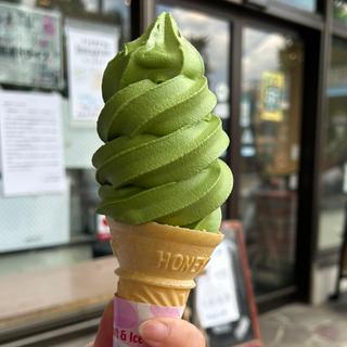 抹茶ソフトクリーム