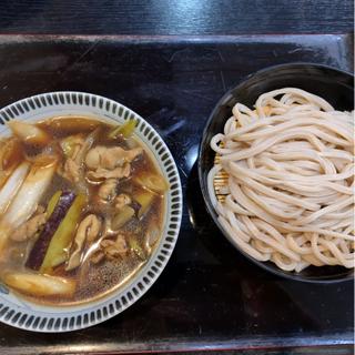 茄子と豚肉のつけ汁うどん(割烹 手打うどんちとせ )