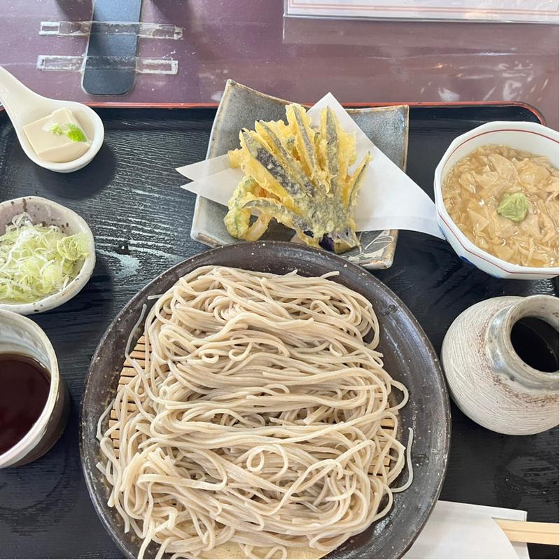 そばの花御膳(無限花序 （むげんかじょ）)