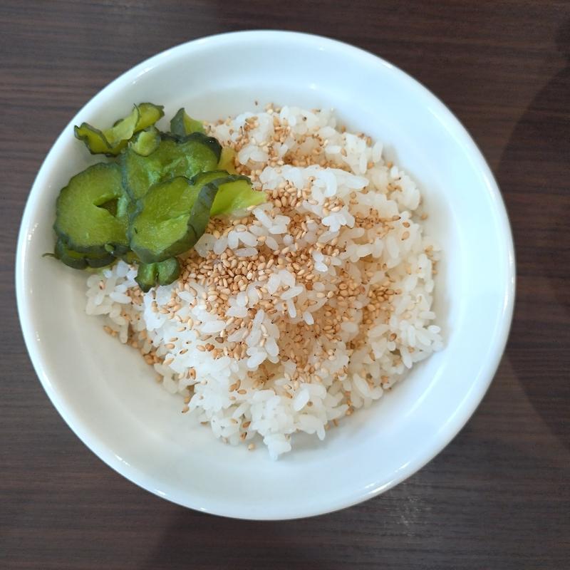 ライス(横浜家系ラーメン侍 上野店)