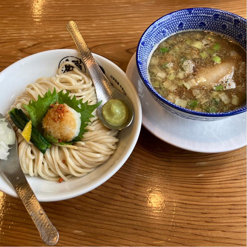 つけそば　わさびのやつ(中華そば ひらこ屋)