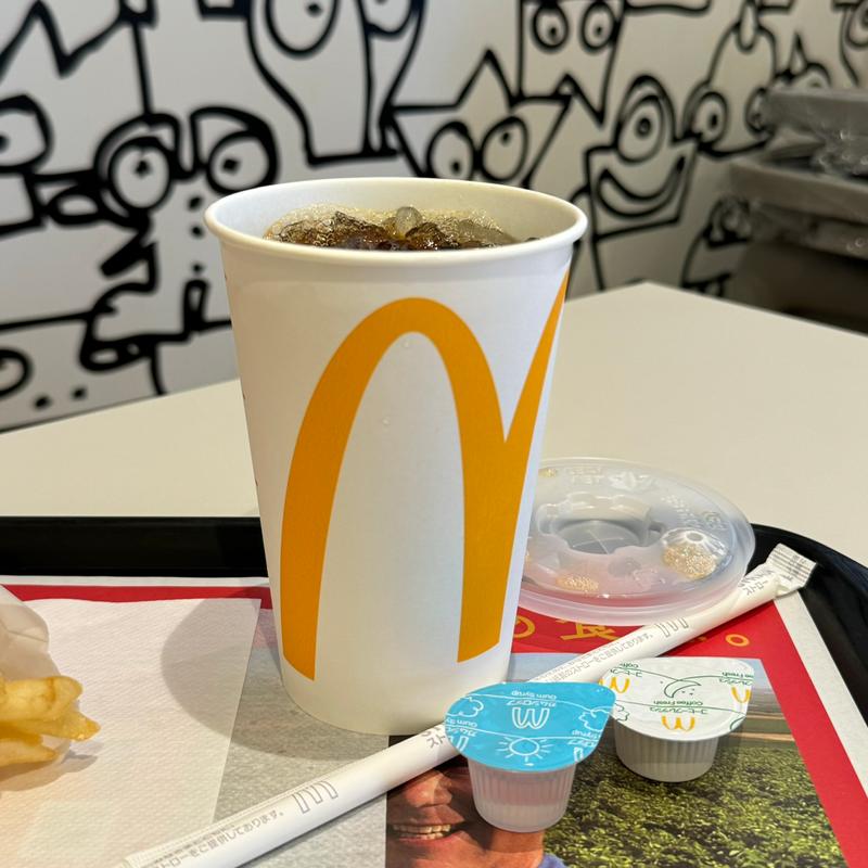 アイスコーヒー(M)(マクドナルド 西春町店)